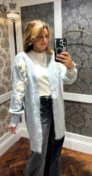 Badminton Cardi - Grey
