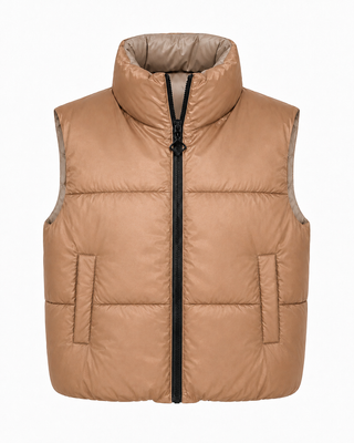 Tessa Reversible Crop Gilet