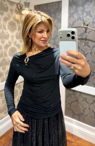 Bev- Black- Super Soft/ Lightweight -Top