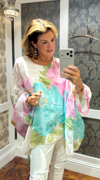 Saffron Loose Top - Multi Floral