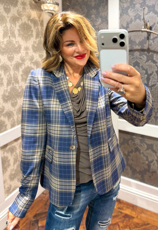 Blake Check Blazer