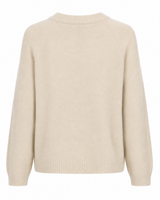 Alina Alpaca Knit Jumper- beige
