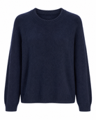 Alina Alpaca Knit Jumper- Navy
