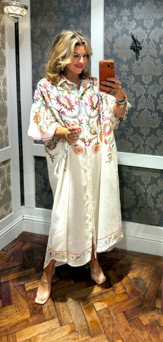 Florence Embroidered Dress
