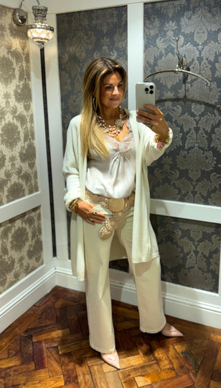 Le Star Cardi - Cream