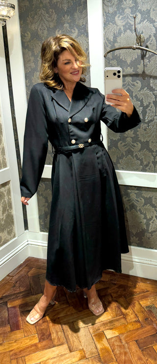 Midnight Maven Dress - Black