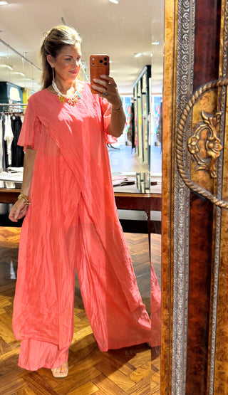 Nerina 2 Piece-  Coral