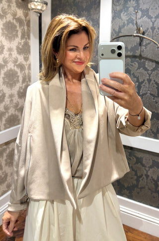 Kate -Drape -Coat-Sand