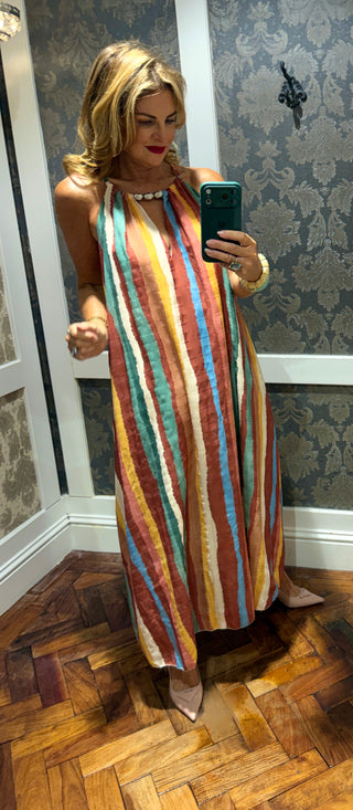 Nikita Dress Stripe Maxi Dress