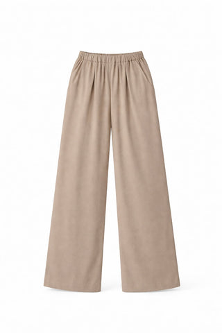 The Eclipse Wide-Leg Co-Ord Soft Taupe
