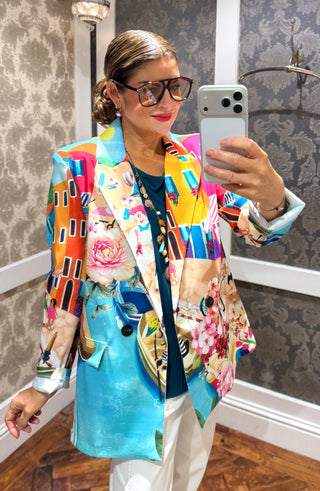 Picasso Blazer -Multi Venice