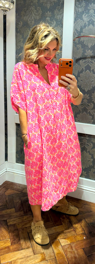 Romy Cotton Shirt Dress