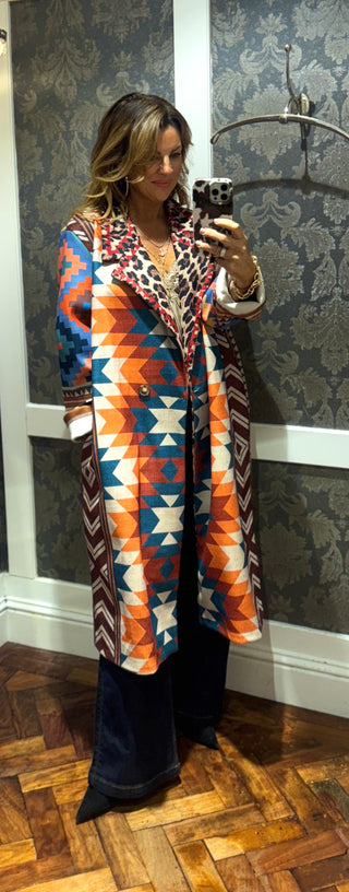 Iris Quirky Pattern Jacket