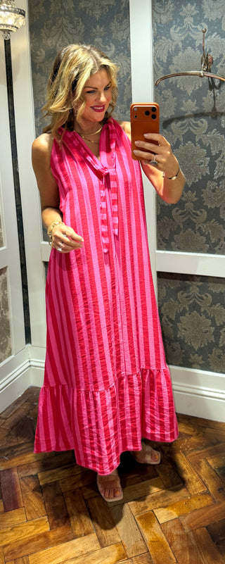 Molly Reversible Dress - Pink/Red