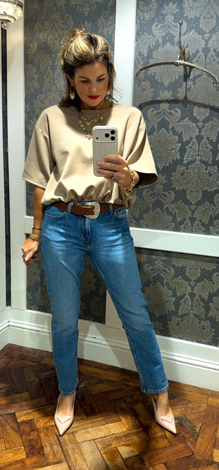 Colorado Mai Ankle Jean Mid Blue - Mos Mosh