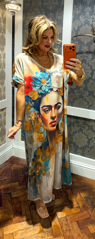 Ivan Freda Dress - Red Multi