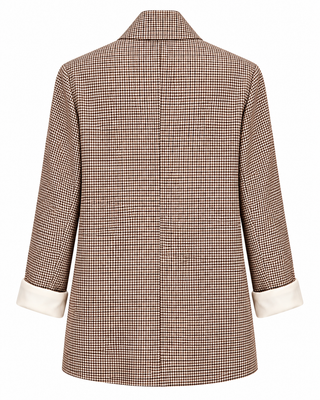 Hattie Check Blazer