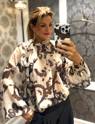 Candice Pussy Bow Blouse
