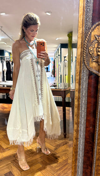 Sara Boho Cotton Dress