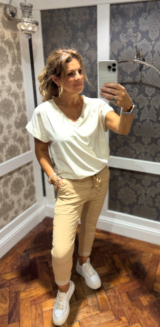 Magic Pant - Tan/Camel
