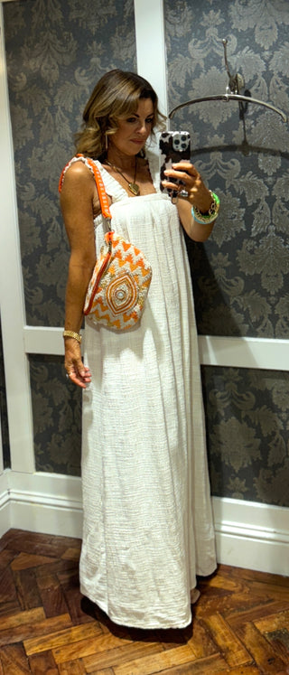 Allondra Summer Dress - Cream