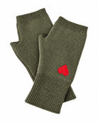 AMI Glove Heart-khaki
