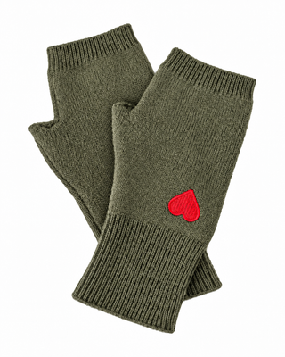 AMI Glove Heart-khaki