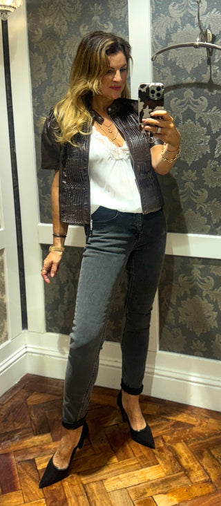 Vice Mos Mosh Skinny Jean - Grey 