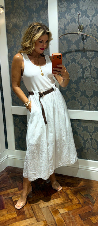 Romance White Dress