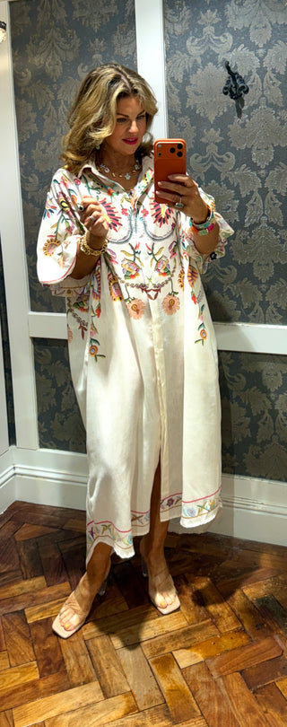 Florence Embroidered Dress