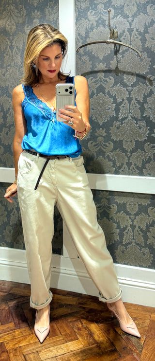 Willow Cotton Chino -  Beige