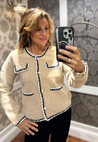 Bali Cream Cardi
