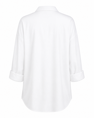Noa Oversized Shirt- White