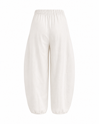 Calla Linen Trousers- Beige