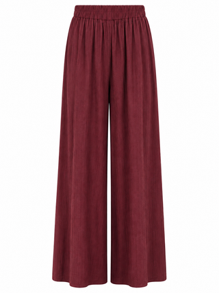 Zoey Frill Set -Burgundy