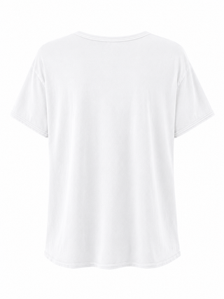 Pocket Cotton T-shirt -  White