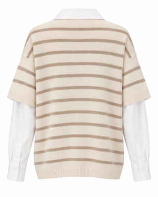 Mimi Layered Knit - Beige
