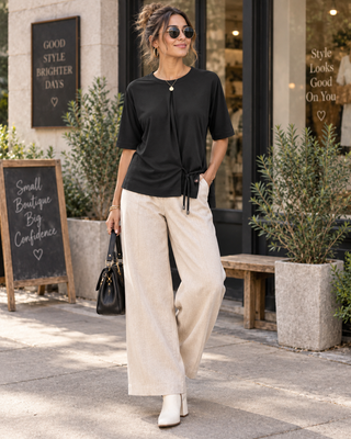 Juana Mos Mosh Top - Black