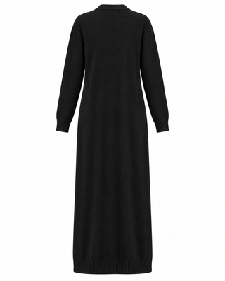 Nevaya Longline cardigan - Black