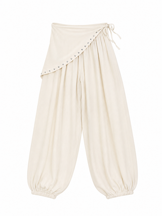 Wren Balloon Leg Trouser Beige