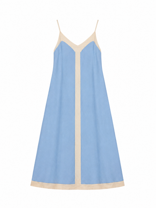 Alba Maxi Blue Dress