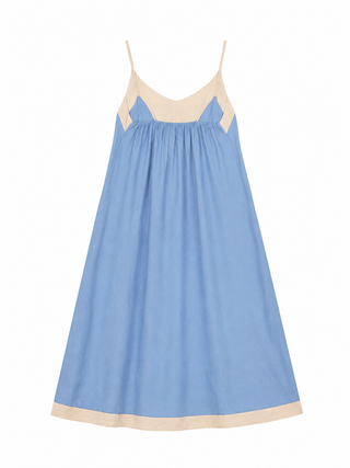 Alba Maxi Blue Dress