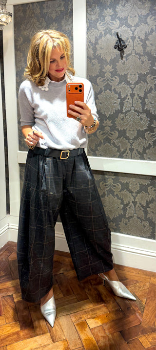 Brielle Check Culotte