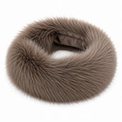 Fur Headband - Taupe
