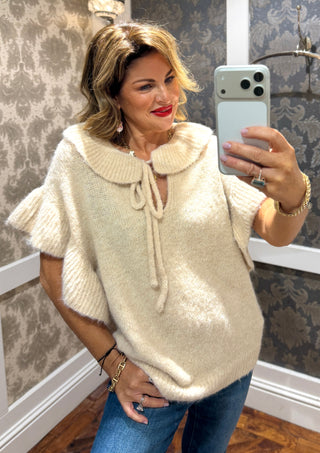 Peter Pan Knit - Cream