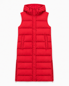 Tia Gilet Long - Red