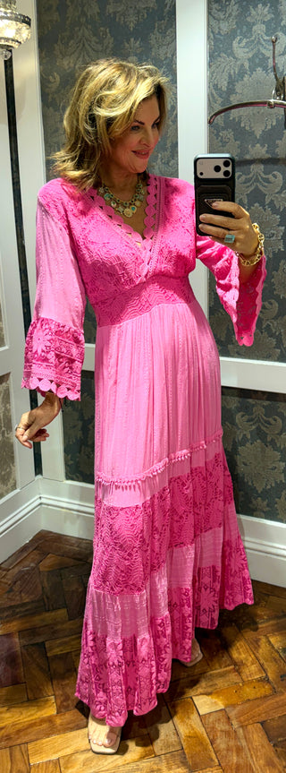 Calista Dress - Pink