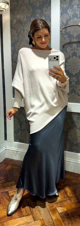 Lauren- Super Soft Multi-Way -Beige- Off Shoulder