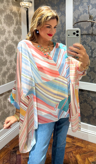 Summer Mosaic Top