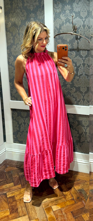 Molly Reversible Dress - Pink/Red